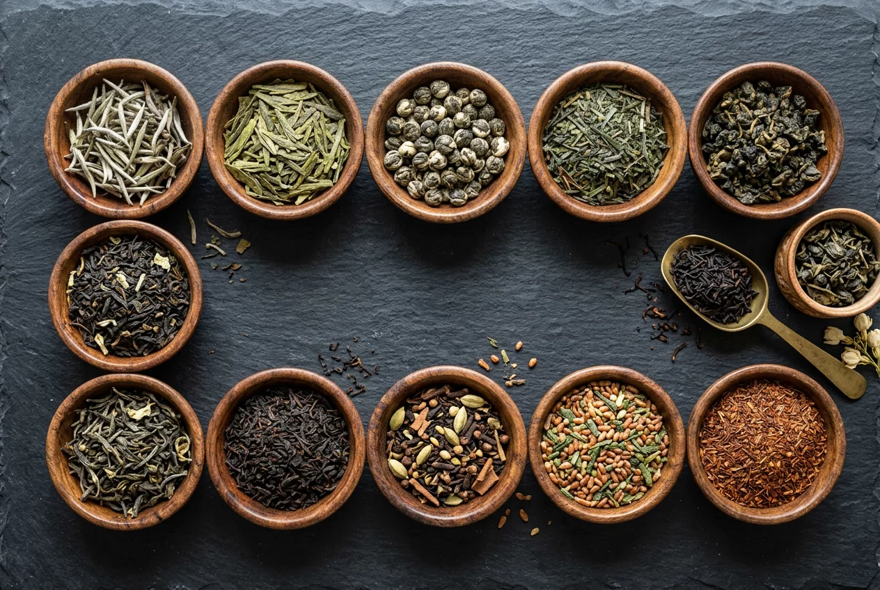 Understanding the Different Types of Tea Leaves